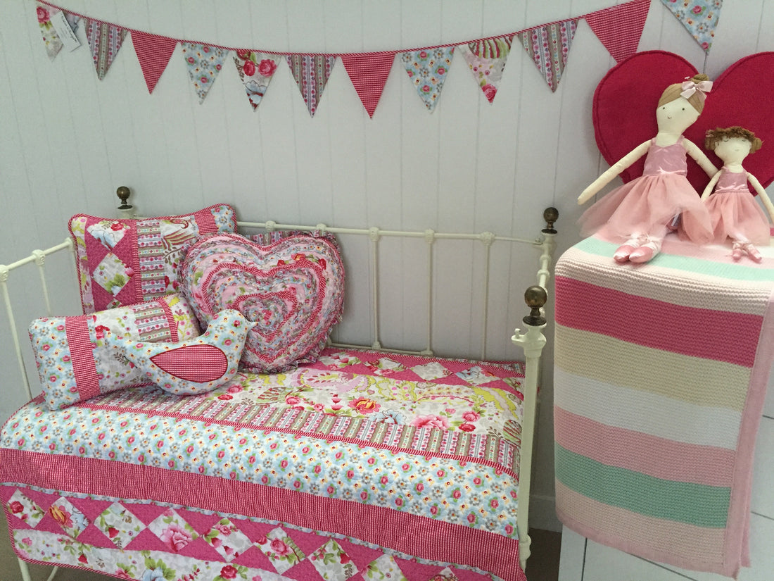 Linens n Things Stella Girls Nursery Quilts & Accessories up to 40 % off Sale