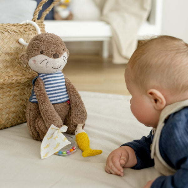 Fehn Activity Otter Children's Plush Toy.
