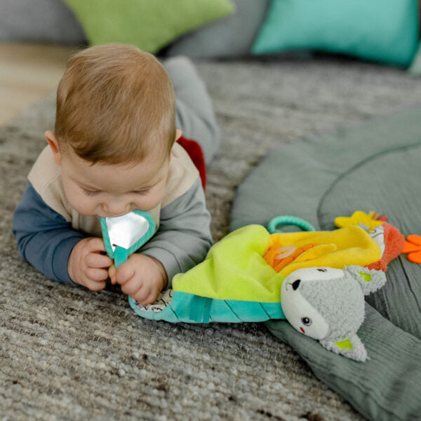 Fehn Activity Comforter Fox Deluxe Baby Soother Security Blanket