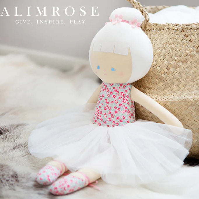 Big Ballerina Alimrose Children's Doll Sweet Floral