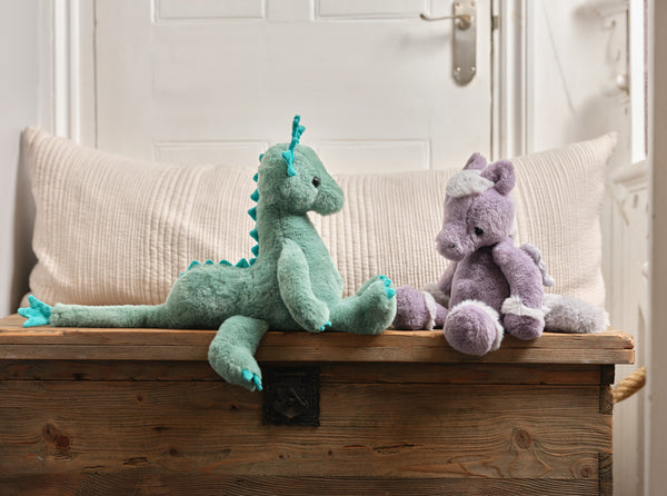 Nessie Soft Plush Loch Ness Monster Seaweed Green Toy