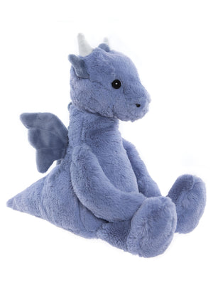Draco Dragon Denim Blue Bear & Me Children's Teddy Bear