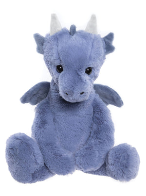 Draco Dragon Denim Blue Bear & Me Children's Teddy Bear