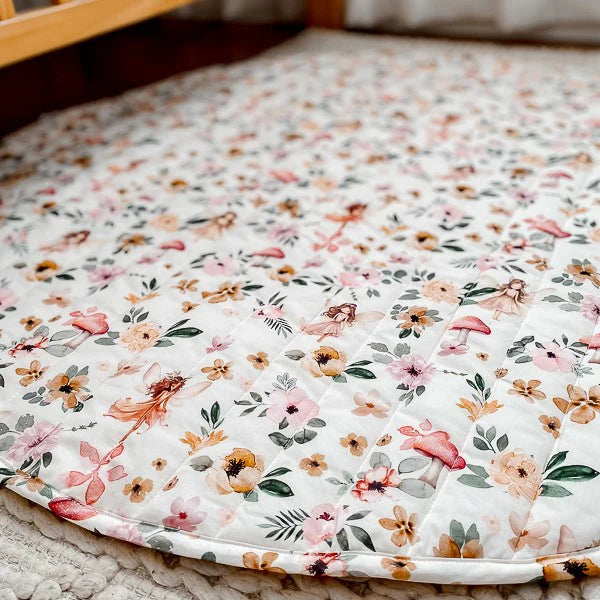 Fairy Garden Kids Floor Rug Nursery Playmat