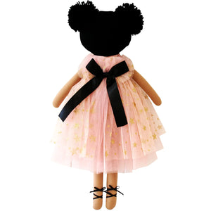 Halle Ballerina Doll Light ( Brown & Ebony ) 48cm Children's Doll