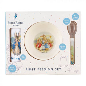 Peter Rabbit Beatrix Potter My First Feeding Set