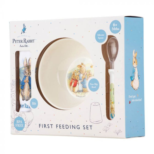 Peter Rabbit Beatrix Potter My First Feeding Set