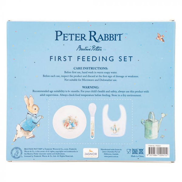 Peter Rabbit Beatrix Potter My First Feeding Set