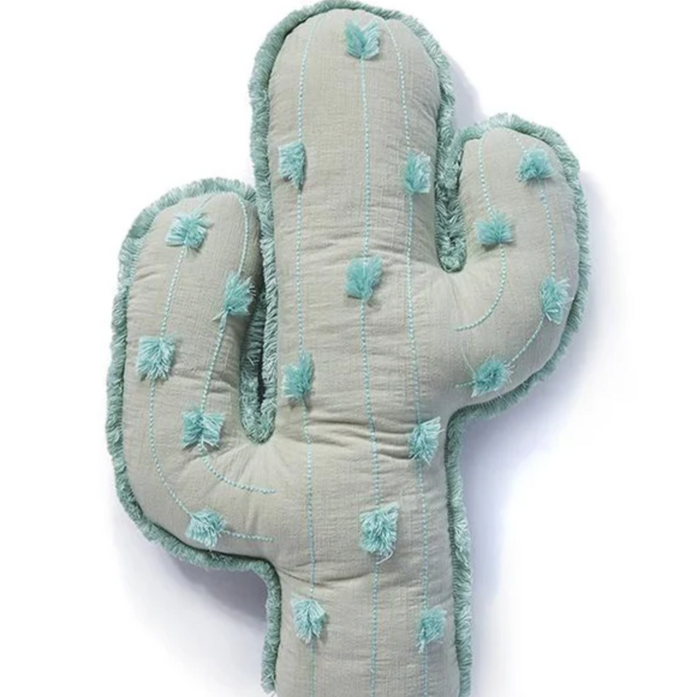 Cuddly Children's Cactus Decorator Cushion Children's Bedroom