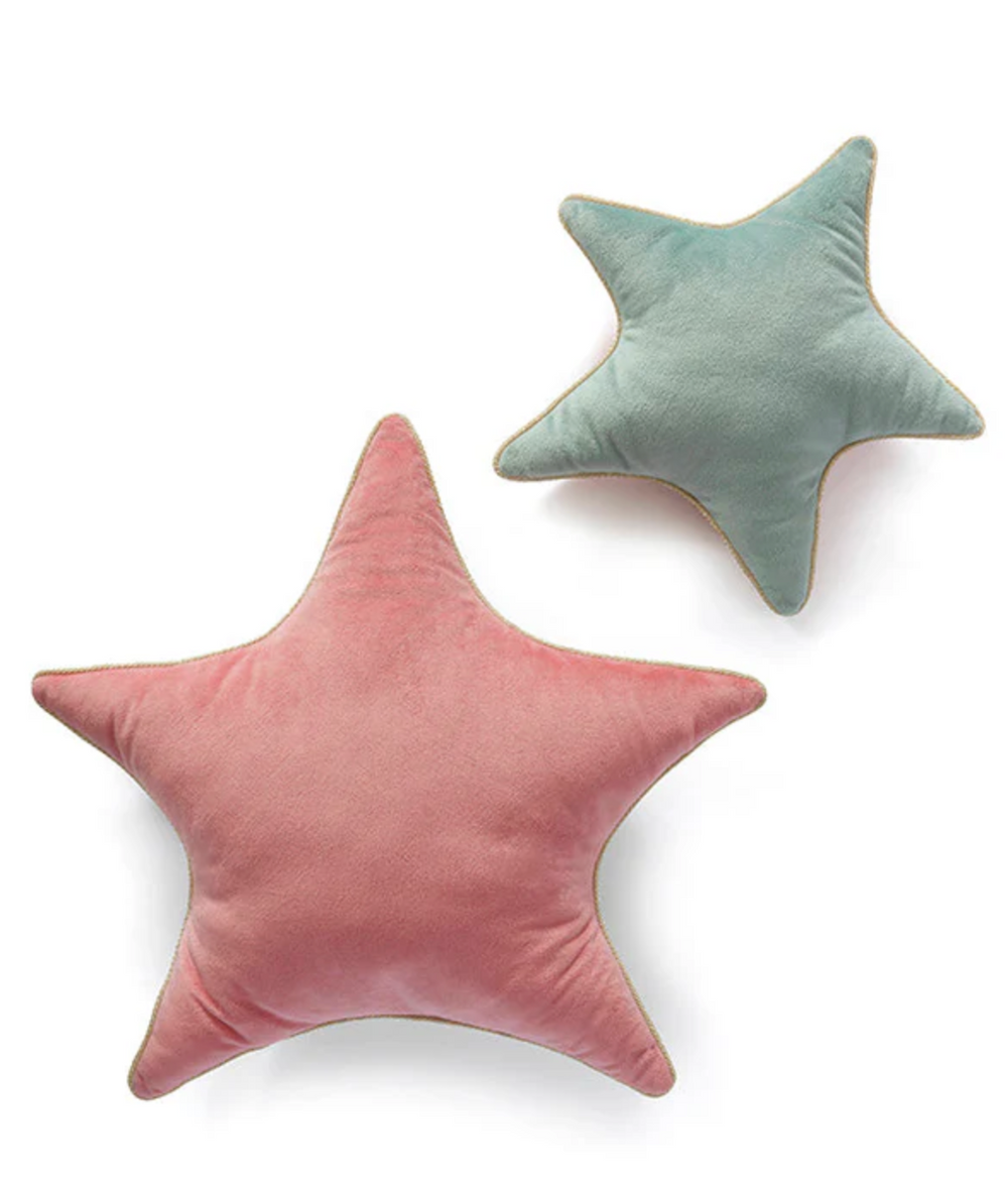 Wish Upon A Star Reversible Children's Bedroom Decorator Cushion in Large or Small
