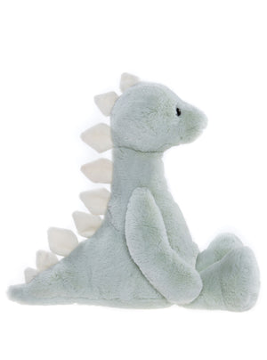 Stevie Bear & Me Children's Peppermint Green Stegosaurus Teddy Bear