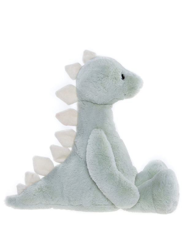 Stevie Bear & Me Children's Peppermint Green Stegosaurus Teddy Bear