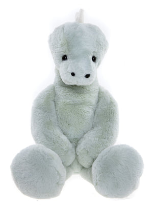 Stevie Bear & Me Children's Peppermint Green Stegosaurus Teddy Bear
