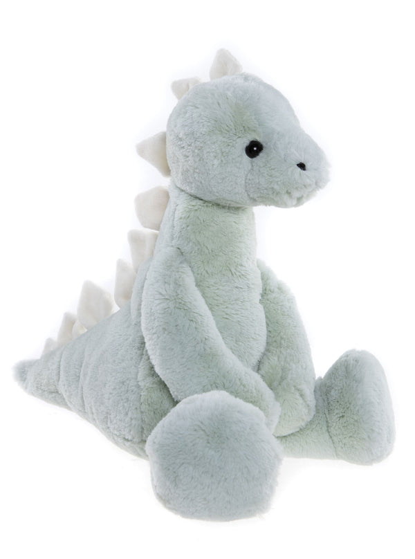 Stevie Bear & Me Children's Peppermint Green Stegosaurus Teddy Bear