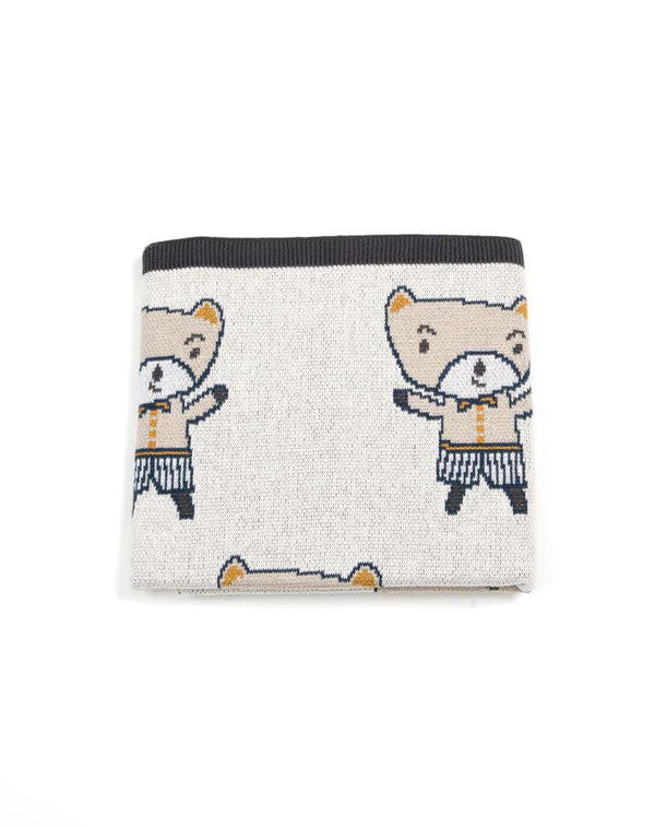 Charlie Nursery Pram Cot Blanket Wrap