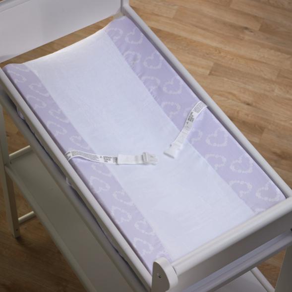 Baby Nursery Blooming Hearts Change Pad Cover