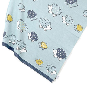 Eddie Echidna Cotton Knit Gift Boxed Baby Blanket