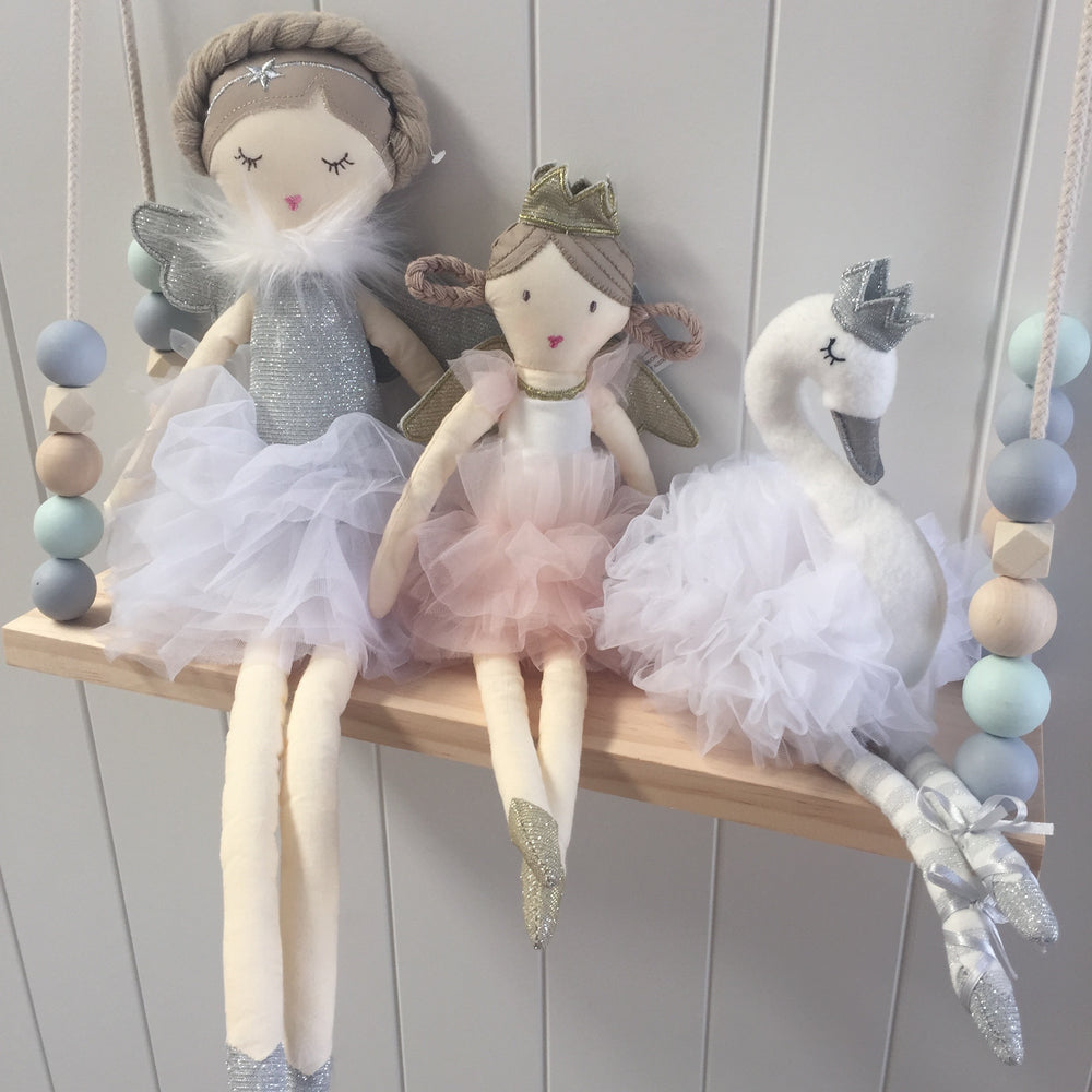 Sophia Small White Cygnet Toy Swan