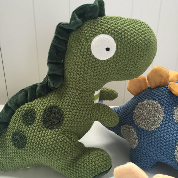 Big Green Dodger Kids Toy Dinosaur