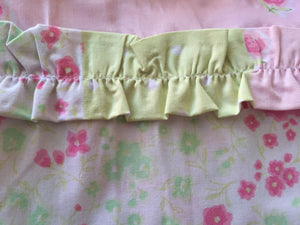 Jiggle & Giggle Shabby Chic Girls Floral Quilt Cover Set