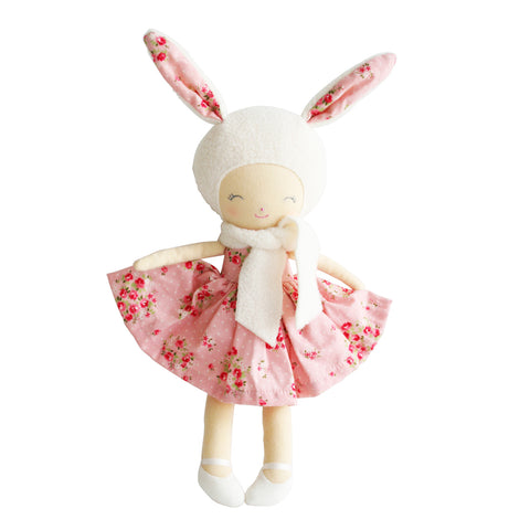 Belle Bunny Pink Floral Small Doll