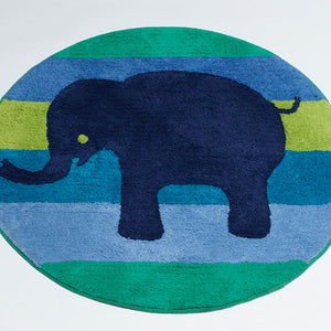 Animal Patch Floor Rug Kids Bedroom
