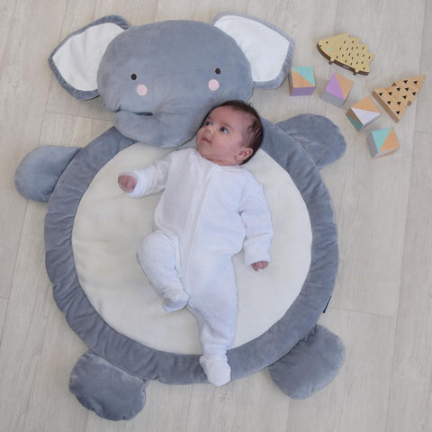 Elephant Baby Play Mat Floor Tummy Time Rug