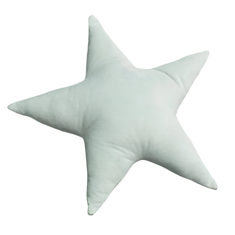 Grey Star Plush Decorator Cushion