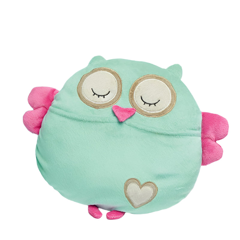 Peacock Princess Owl Cushion