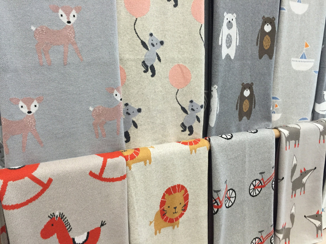 Indus Design Nursery Baby Pram Blankets