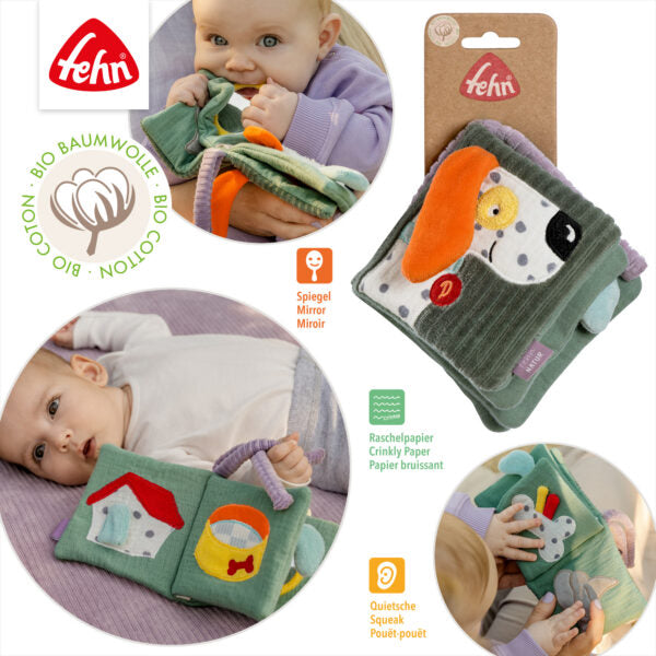 FehnNATUR Soft Dog Baby Book