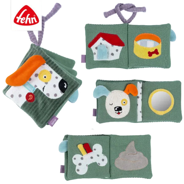 FehnNATUR Soft Dog Baby Book