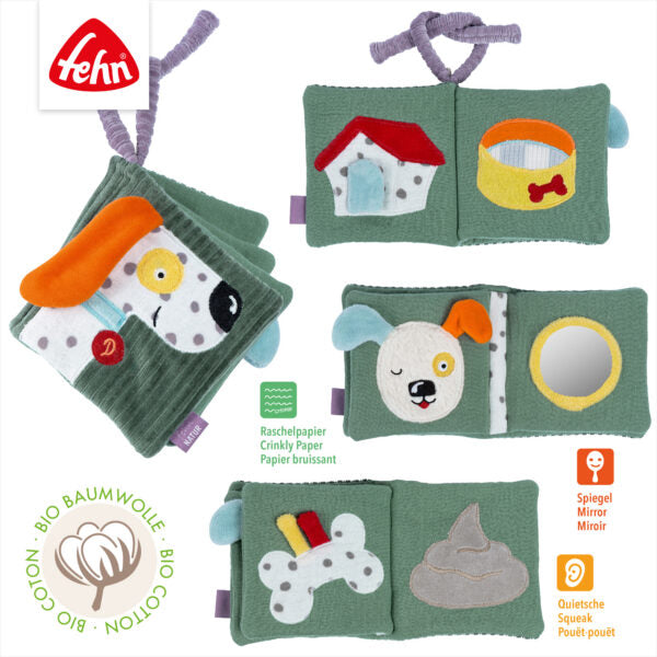 FehnNATUR Soft Dog Baby Book