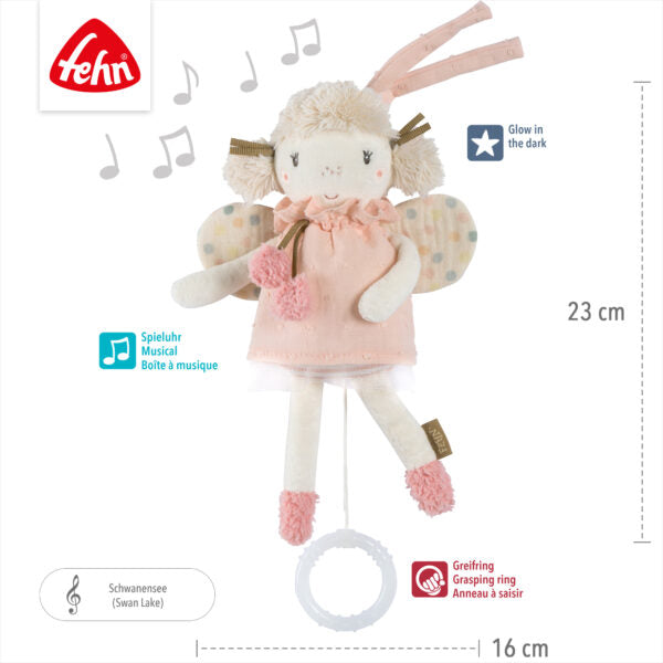 Fehn Mini Musical Fairy Newborn Baby Toy