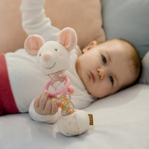 Fehn Rainmaker Mouse Baby multi-activity toy