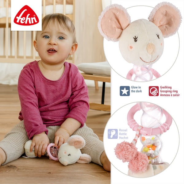 Fehn Rainmaker Mouse Baby multi-activity toy
