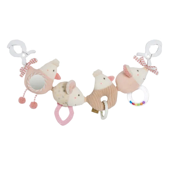 Fehn Pram Chain Fairy Friends Baby multi-activity toy