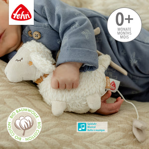 FehnNATURE Mini Musical Sheep Children's Newborn Toy