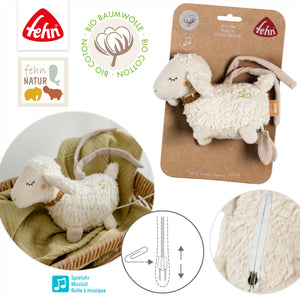 FehnNATURE Mini Musical Sheep Children's Newborn Toy