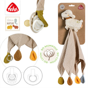 FehnNATURE Sheep Comforter Baby Soother Security Blanket