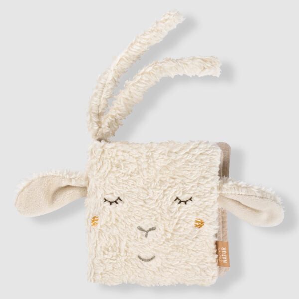 FehnNATUR Soft Sheep Baby Book