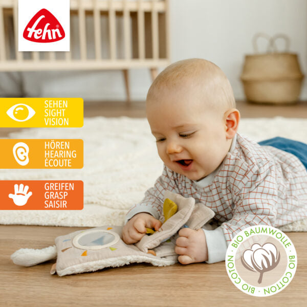 FehnNATUR Soft Sheep Baby Book