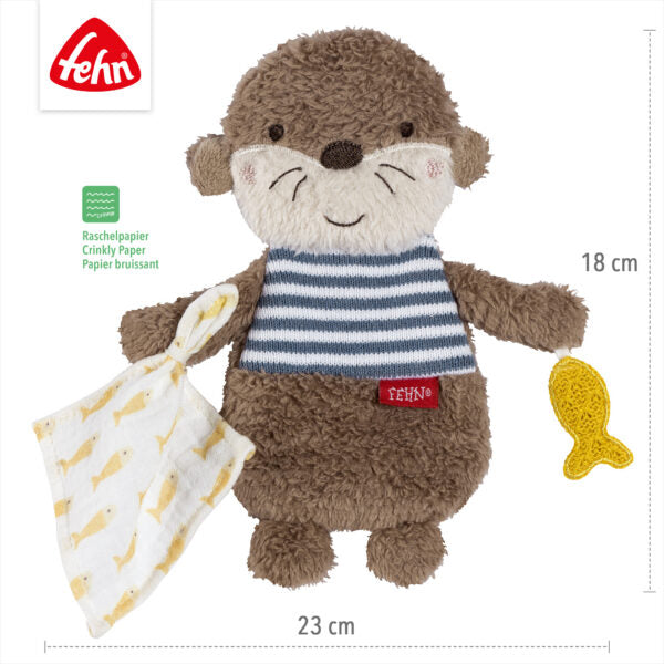 Fehn Crinkle Otter Newborn Babies Activity Toy