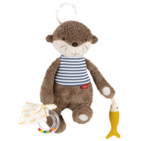 Fehn Activity Otter Children's Plush Toy.