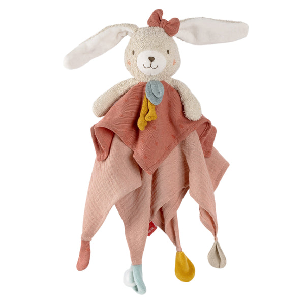 FehnNATUR Comforter Hare Baby Soother Security Blanket