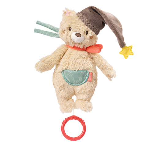 Fehn Musical Bear Bruno Children's Newborn Teddy Bear.