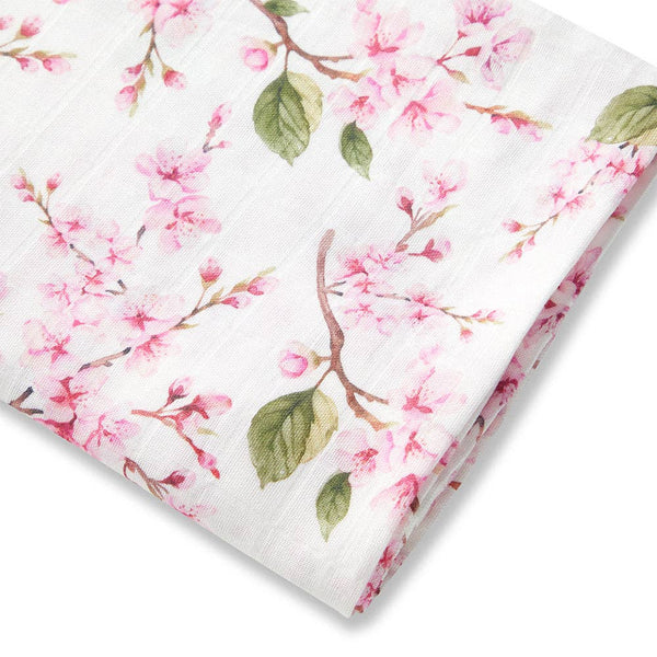 Snuggle Hunny Cherry Blossom Organic Cotton Muslin Baby Wrap