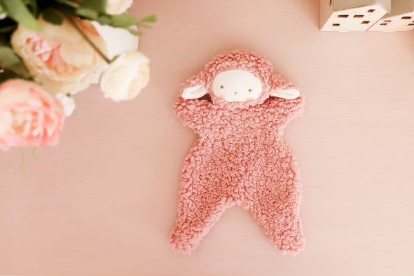 Leni Lamby Baby Comforter – Petal