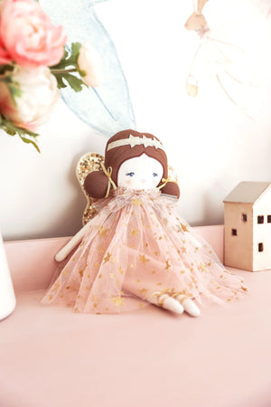 Fleur Fairy Doll Alimrose Children's Doll- Blush Gold