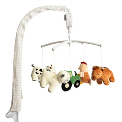Musical Baby Mobile  - Tractor Ride Cot Nursery Decor